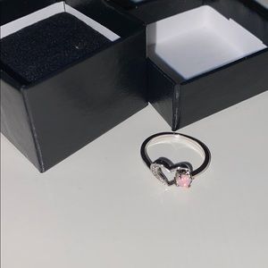 Beautiful Opal heart ring